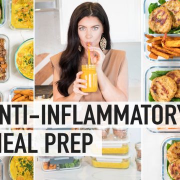 ANTI-INFLAMMATORY MEAL PREP RECIPES